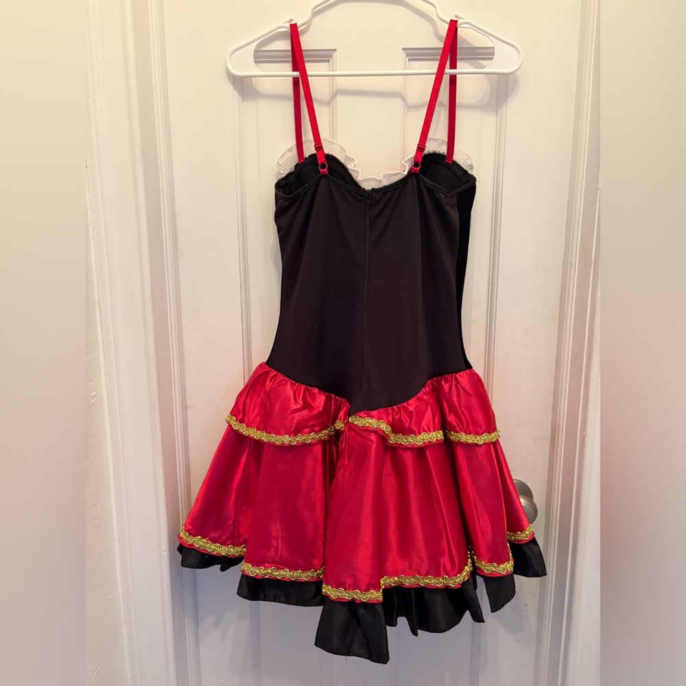 Coquette Flirty Sexy Chic Little Red Riding Hood Costume Dress and Cape Size M - Picture 5 of 8